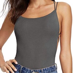 Strappy Back Bodysuit